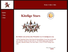 Tablet Screenshot of kitzligestars.com